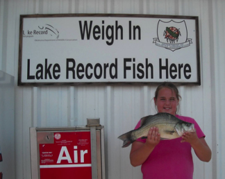 Record White Bass on Lake Texoma