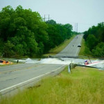 Canoes on Hwy 91