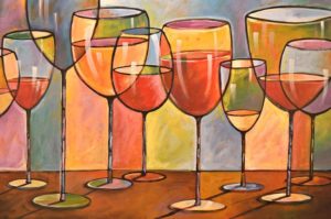 An Evening of Art and Wine