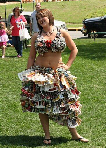 Slideshow: Students' dazzling Trashion Show outfits — and a