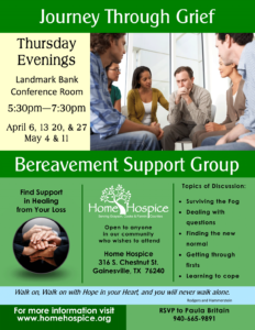 Journey Through Grief Bereavement Support Group