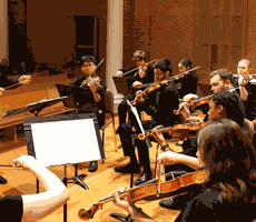 Austin College Orchestra Rehearsal