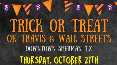Trick or Treat on Travis and Wall Streets