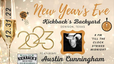 Kickback/s Backyard New Year's Eve party