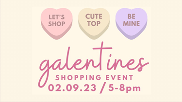 Galentine's shopping event