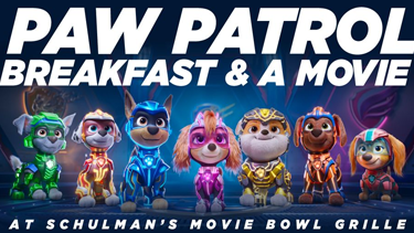 Paw Patrol Breakfast and a Movie