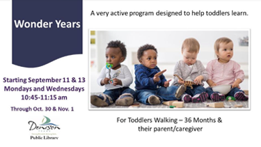 Wonder Years Toddlers walking - 36 months