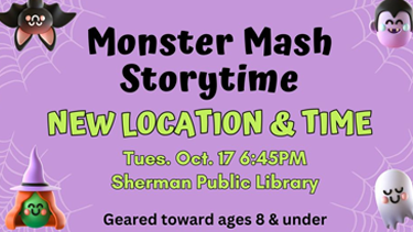 Monster Mash Storytime