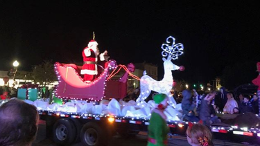 Bonham Christmas Parade Santa