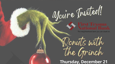 Donuts with the Grinch
