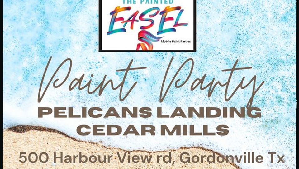 Paint party at Pelican's Landing