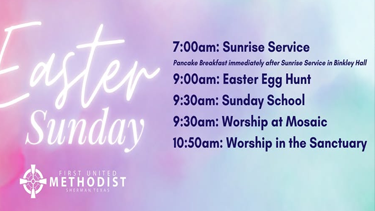 Easter at FUMC Sherman