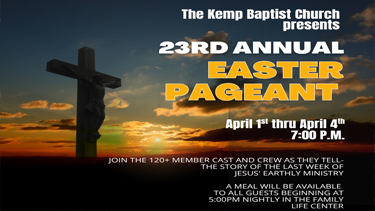 Easter Pageant