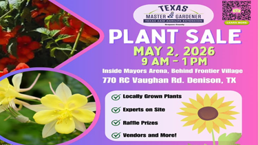 Master Gardeners Spring Plant Sale