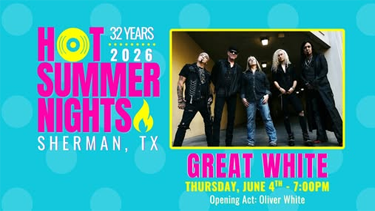 Great White band at Hot Summer Nights