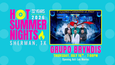 Grupo Bryndis Hot Summer Nights 2026