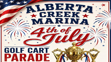 Alberta Creek July 4th Golf Cart Parade